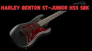 Video thumbnail for Harley Benton ST Junior HSS SBK by Grays Guitars