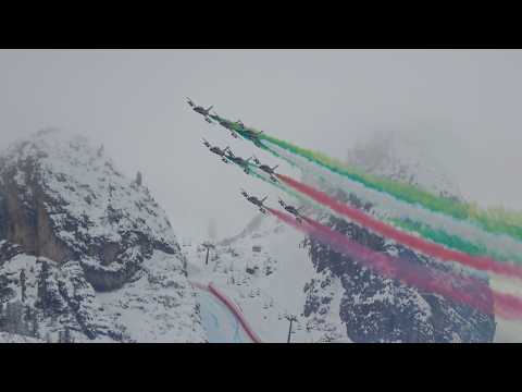 SORVOLO FRECCE TRICOLORI - CORTINA D'AMPEZZO 12 FEBBRAIO 2026