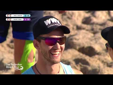 Das Männer-Finale der Deutschen Beach-Volleyball Meisterschaft 2020