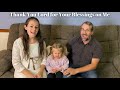 Thank You Lord For Your Blessings On Me Featuring 2 Year Old Anabelle Rose Dan Amanda