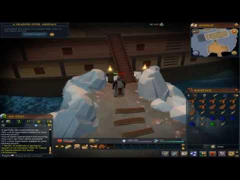 Runescape Non-member﻿ quest A Shadow over Ashdale Commentated