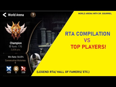 Ardor Season RTA Compilation Vs Top Players! (Legend/Hall of Fame) [Casual RTA with Dr. Squirrel]