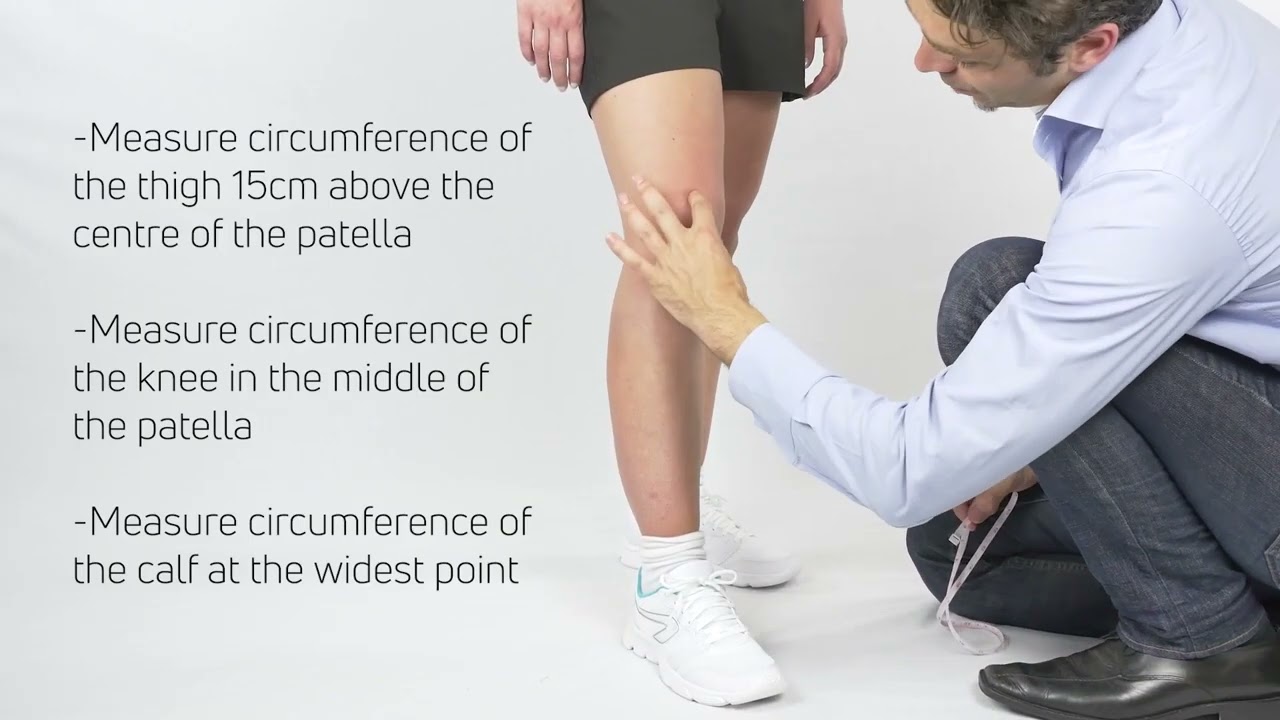 OA Nano Functional Knee Brace Application Fitting Instructions