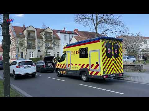 Hoyerswerda:  Verkehrsunfall in der Altstadt - LAUSITZWELLE