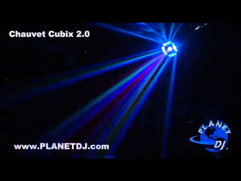 Chauvet CUBIX 2.0 Multicolored LED Centerpiece Effect Light