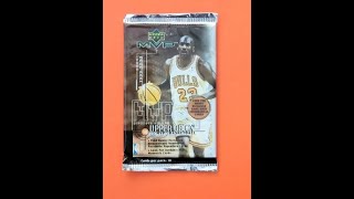 1999-2000 Upper Deck MVP pack rip with Scottie Pippen & Michael Jordan!