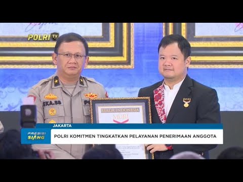 INOVASI POLRI HASILKAN 3 REKOR MURI