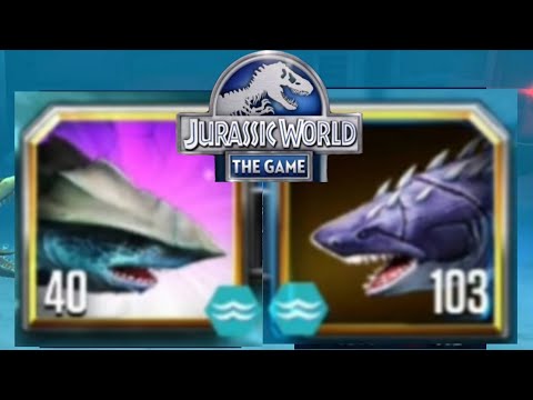 MEGARCHELON Vs MEGALODON MAXED!! UNIQUE BATTLES in Jurassic World The Game