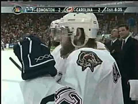 Oilers vs Hurricanes 2006 Stanley Cup Highlights