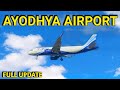 Ayodhya Airport Video Airport Aeroplane Video Maharishi Valmiki International Airport