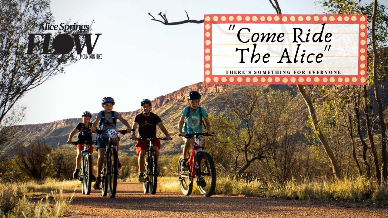 Come Ride The Alice - Moutain Biking with the Family