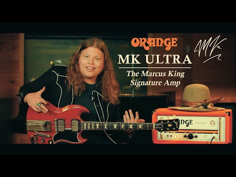 Marcus King introduces his Orange signature model MK ULTRA