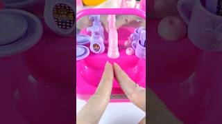 Satisfying with Unboxing & Review Miniature Bath Sink | ASMR Video no music #asmrtoys #cutetoys