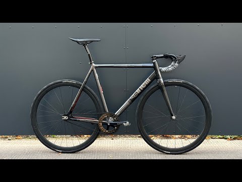 2015 Cinelli Mash Parallax Charcoal - Project Scratchnelli Fixed Gear Dream Build | Fixie Corner