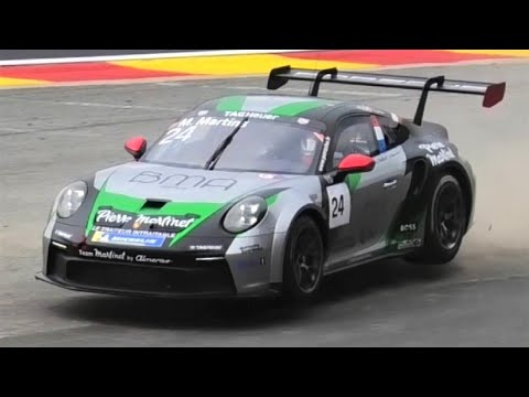 Thumbnail for Porsche Carrera Cup France 2022: Air Time, Moments & Action - Spa-Francorchamps by Porsche Carrera Cup France