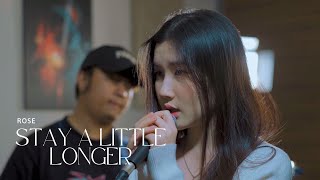 [COVER] ROSE - STAY A LITTLE LONGER BY. AURA BAND X @nandapriscillia29