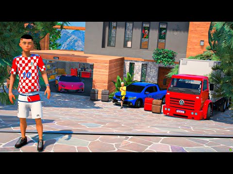 GTA V: VIDA REAL | ESSA VAI SER A MINHA MAIS NOVA CASA🔥