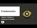 Frankenstein by Mary Shelley | Volume 1: Chapter 3