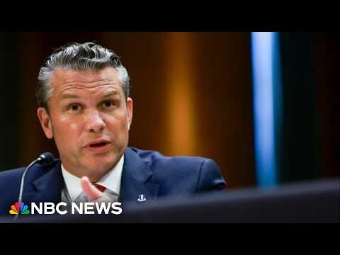 Secretary Hegseth grilled over growing cost of war with Iran
