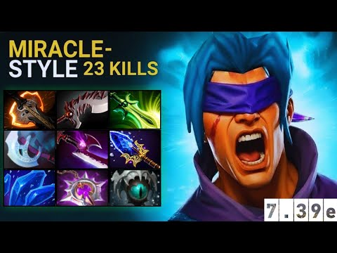 MIRACLE- STYLE ANTI-MAGE — GODLIKE 1v5 MECHANICS! 💥💥