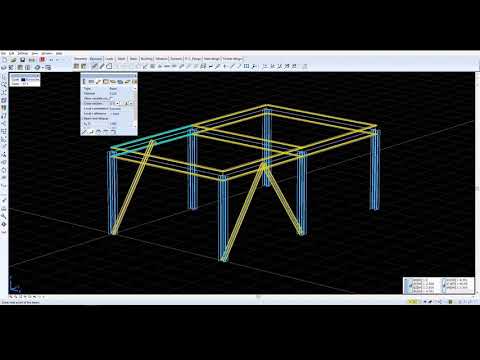 AxisVM x5 - Steel Frame Analysis