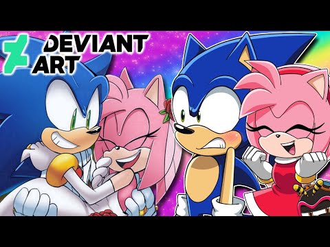 Sonamy Comics Deviantart
