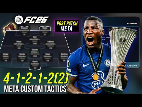 This INSANE ROLE Makes This Formation UNREAL *Post Patch*! Best 41212(2) Custom Tactics EA FC 26!