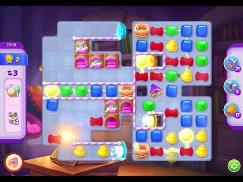 HomeScapes Level 7548 no boosters (14 moves)