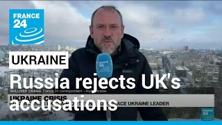 Rússia rejeita alegação do Reino Unido de tentar substituir líder da Ucrânia • FRANCE 24 Portuguese