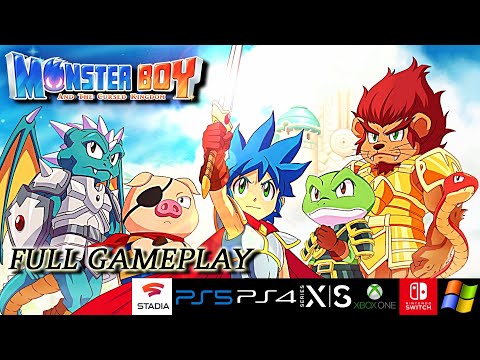 MONSTER BOY AND THE CURSED KINGDOM - FULL GAMEPLAY 100% - KUKUWADEWI TV