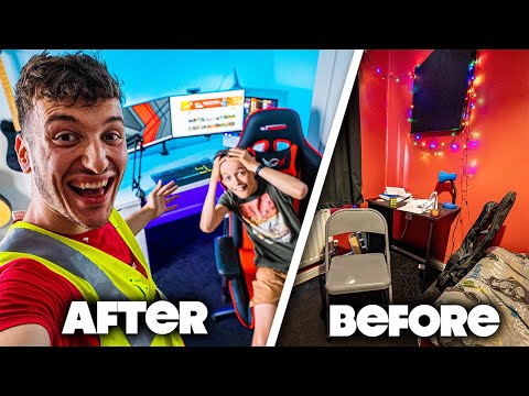 I Flew Across the World to Build My Subscriber's Dream Room!