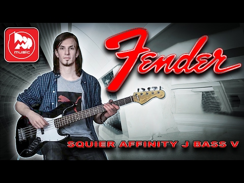 Обзор бас-гитары Fender Squier Affiinity Jazz Bass V