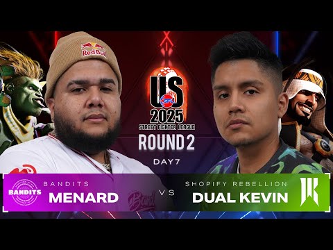 MenaRD (Blanka) vs. Dual Kevin (Rashid) - Bandits vs. SR - Street Fighter League US 2025 Day 7