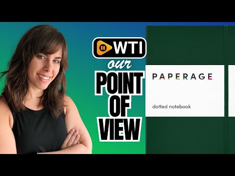 PAPERAGE Dotted Journal Notebook - WTI product video review