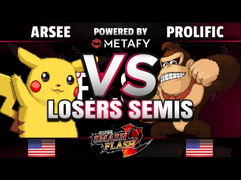 FPS4 Online - Arsee (Pikachu, Naruto) vs. Prolific (Donkey Kong) - SSF2 Losers Semis