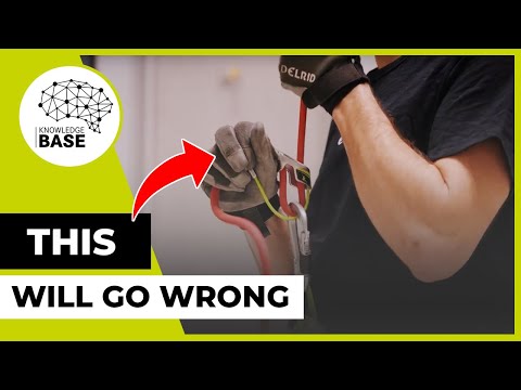 How to handle semi automatic belay devices with a thumb rest