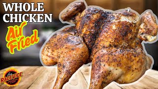 How to cook a Spatchcock Chicken in the Air Fryer - Big Wick's Texi-Cajaun Ranch Flavor Bomb!