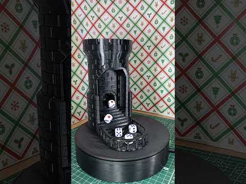 Башня для бросания кубиков «Smash the Auto-Reload» - 3D-печатанная Dice Tower с авто-перегрузкой (FDM технология) - фото 3 - id-p2742241173