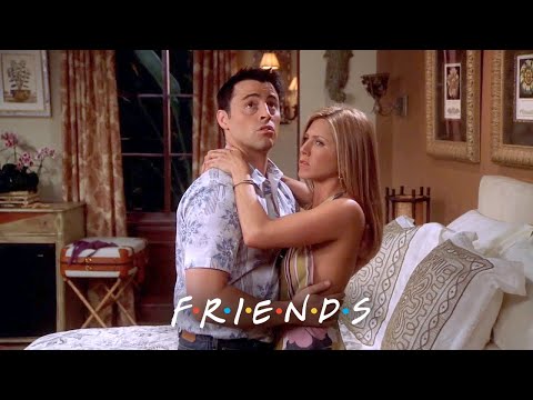 Joey Can't Believe He's Kissing Rachel | Friends
