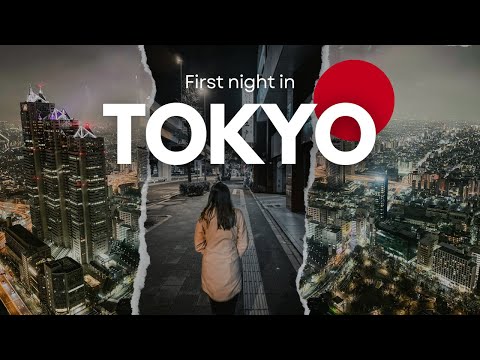 WE MADE IT TO JAPAN! - Hotel Tour & Convenience Store Food