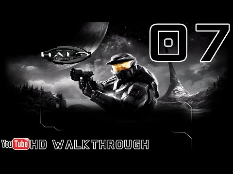 Halo: CE Anniversary Walkthrough - Mission 07 (The Library) HD 1080p X1 No Commentary