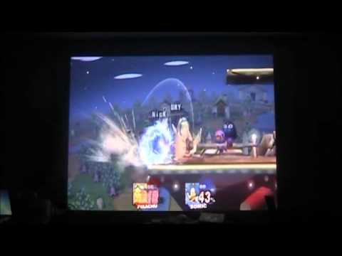 Pikachu vs. Sonic big match-up! Super Smash Bros. Brawl Tournament Part 4