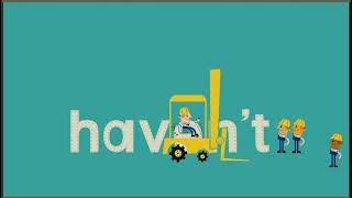 Construction: Contraction Words with n't (Captions)