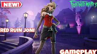 Fortnite Red Ruin Joni Skin Gameplay (4K 240FPS PC) Full Showcase