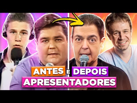 O ANTES E DEPOIS DOS APRESENTADORES DE TV | Diva Depressão