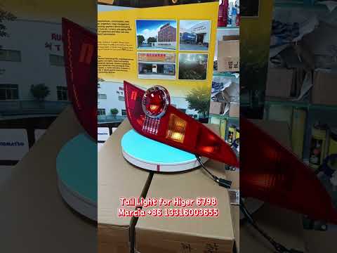 Tail lights for Higer 6798 from KLK #busparts #higer #higerbus #taillights #taillight