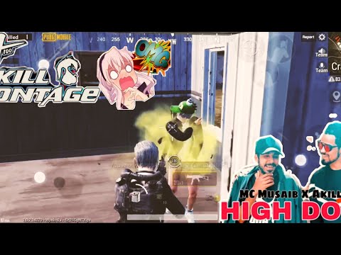 HIGH DOZE - PUBG MONTAGE 🔥 [ MC Musaib X Akillar ] - GAAMUK