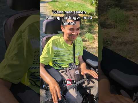 Rollstuhlfahrer verstehen keinen Spaß