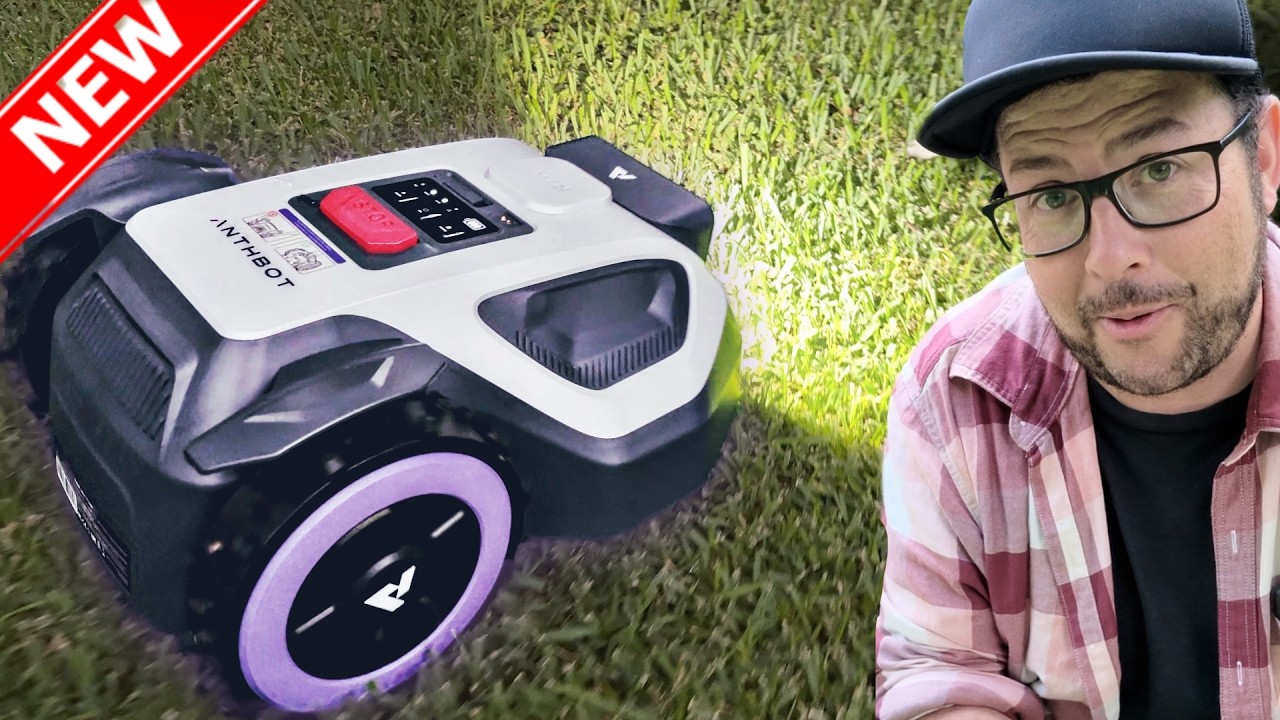 2026 Robot Lawn Mowers. ANTHBOT M9! Retire from Mowing Lawns!