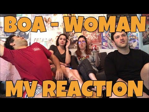BOA (보아) - Woman MV Reaction [GOD IS A WOMAN!]